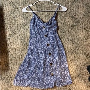 shein summer tie-back dress